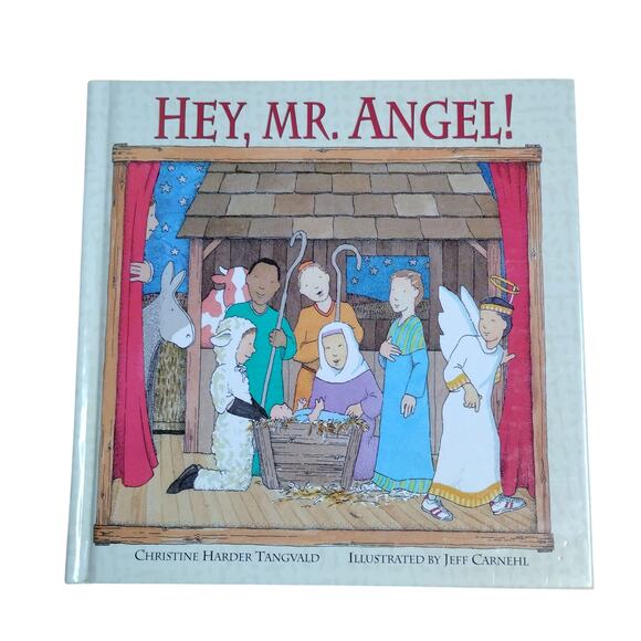 🎄 Hey Mr Angel Kids Book 👼 Nativity Story ✝️ Ages 4–7 📖 Christmas *SIGNED* - Picture 6 of 6